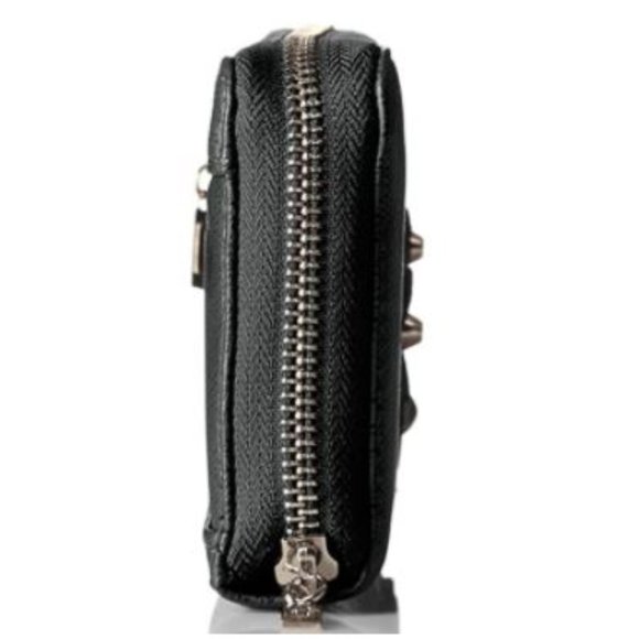 Guess Liya 3D Flower Large Zip Around Wallet Wristlet Bag - Picture 4 of 4